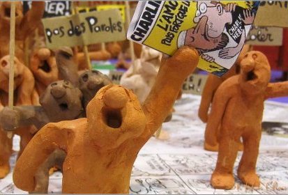 les P'tikons à la manif...