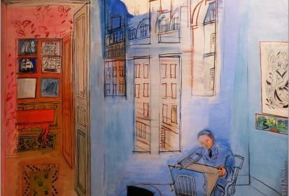 Raoul Dufy - L'Atelier (1940) huile sur toile