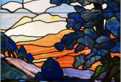 Francis Chigot - Chêne au bord de l'eau - avant 1914