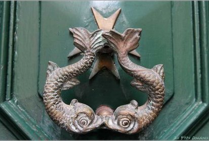 ... heurtoir "poissons"