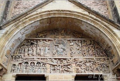 l'abbatiale de Conques : le tympan