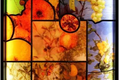 Cité du Vitrail - "Fruits", Véronique Ellena & Atelier Parot