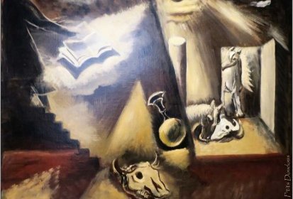 Amédée de la Patelière - La Fin du monde (1929) huile-sur-toile