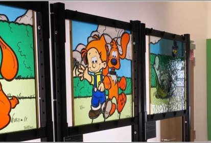 de la BD au Vitrail