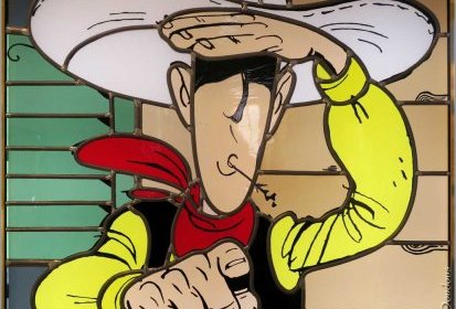 de la BD au Vitrail - Lucky Luke