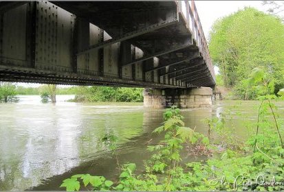 Et au milieu coule la Seine...