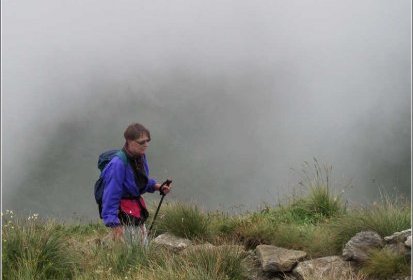 dans les nuages...
