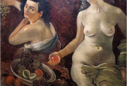 André Derain - Deux femmes nues et Nature morte (1935) huile-sur-toile