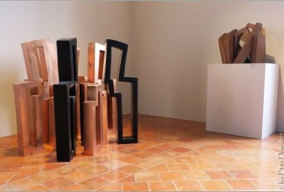 Parvine Curie - Habitacle, Mère Labyrinthe (bois & métal)